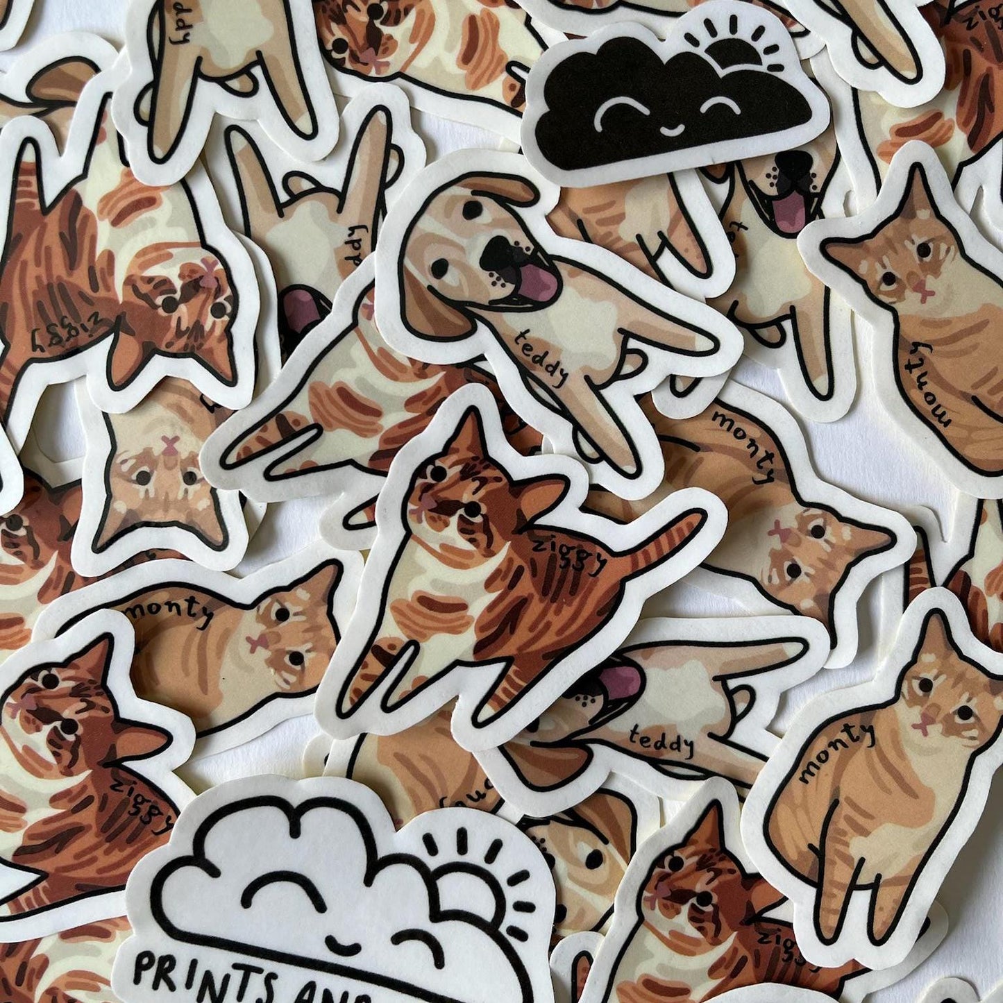 Custom Pet Stickers (Bulk Order)