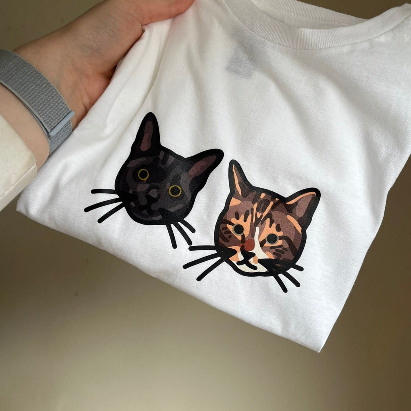 Custom Pet Head T-Shirt