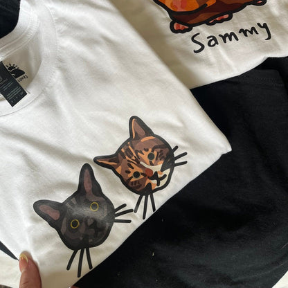 Custom Pet Head T-Shirt