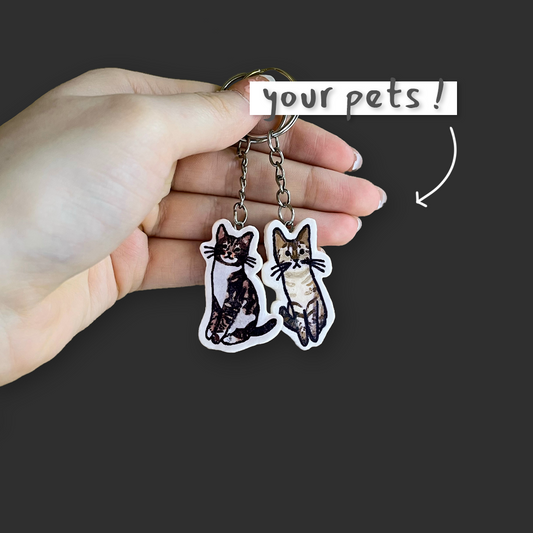 Custom Pet Keyring