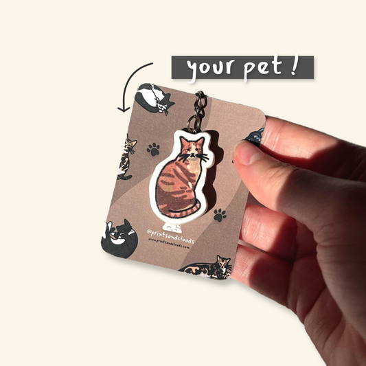 Custom Pet Keyring